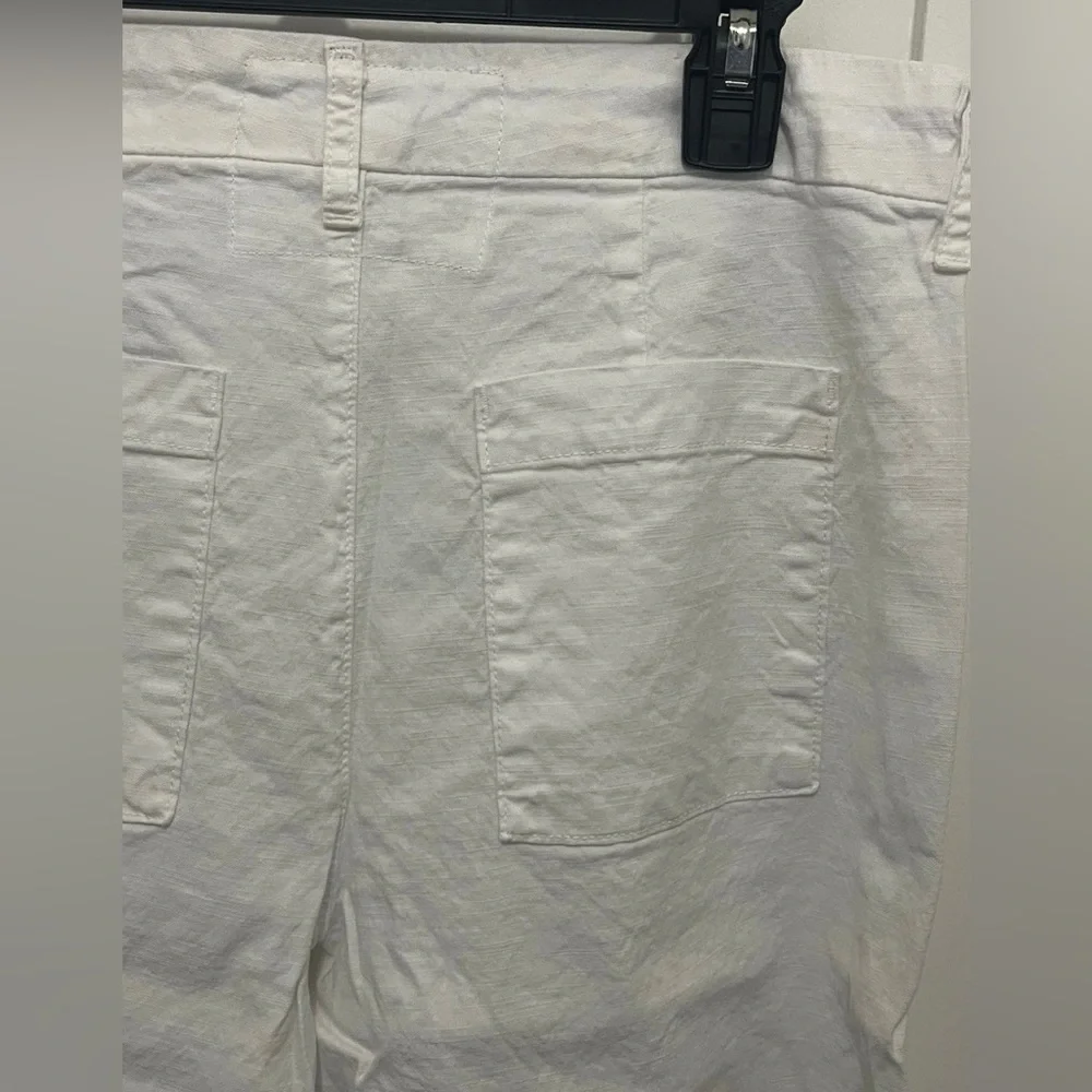 Frank & Eileen Wexford Wide Leg Linen Pant size 6 - Picture 3 of 5